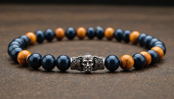 Bracelet pour homme : élégance et authenticité en perles naturelles