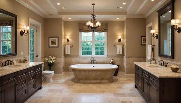 5 astuces pour transformer votre salle de bain avec du travertin