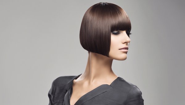 Transformez votre look avec une coupe casquette chic pour cheveux lisses