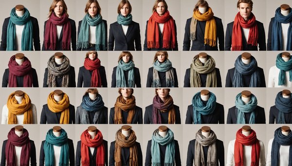 Sélection ultime d'écharpes et foulards pour chaque saison