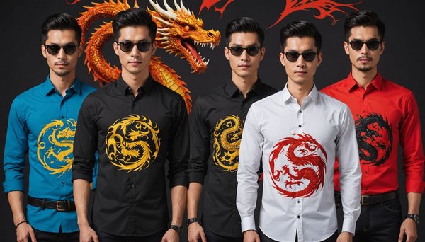 Explore les chemises dragon à la mode pour votre garde-robe